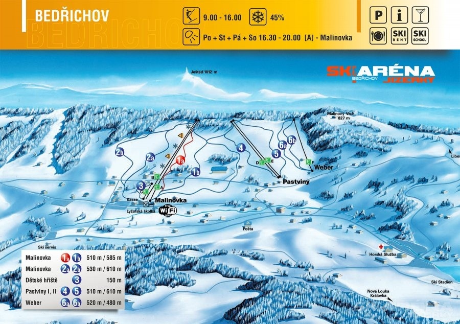 Ski areál Bedřichov